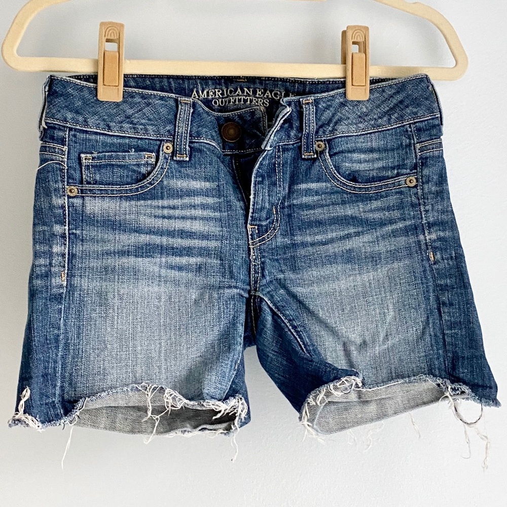 American Eagle Stretch Denim Shorts